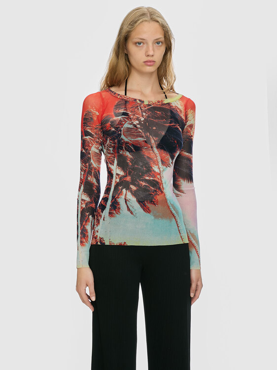 Gaultier Mesh Top 