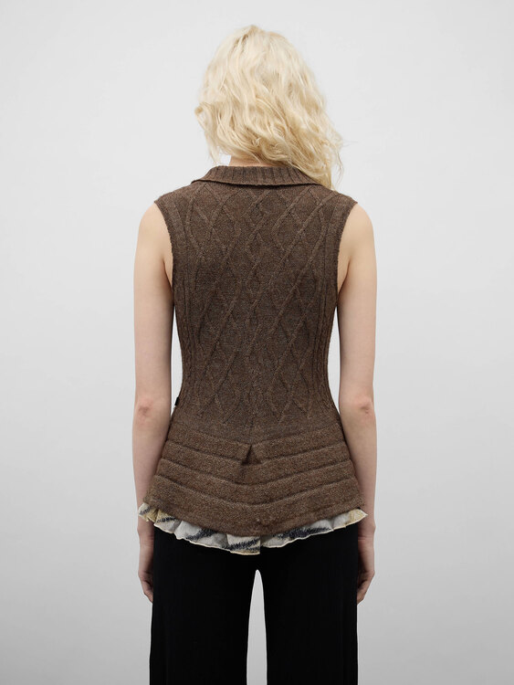 Just Cavalli Knitted Vest 