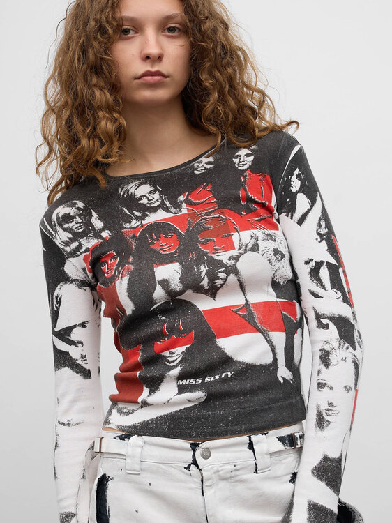 Miss Sixty Longsleeved T-Shirt 