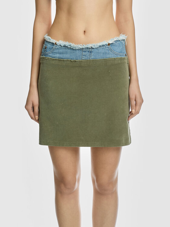 Nolita Deconstructed Mini Skirt 