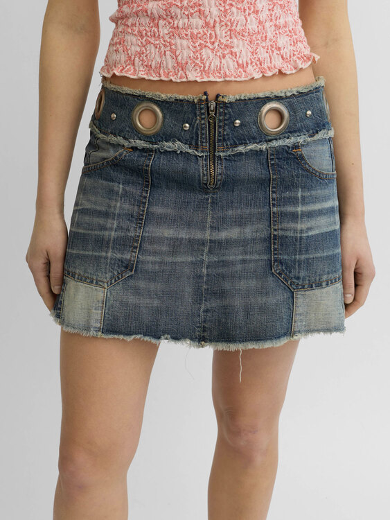 Nolita Denim Mini Skirt 