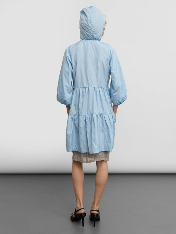 Katharine Hamnett Powder Blue Raincoat 