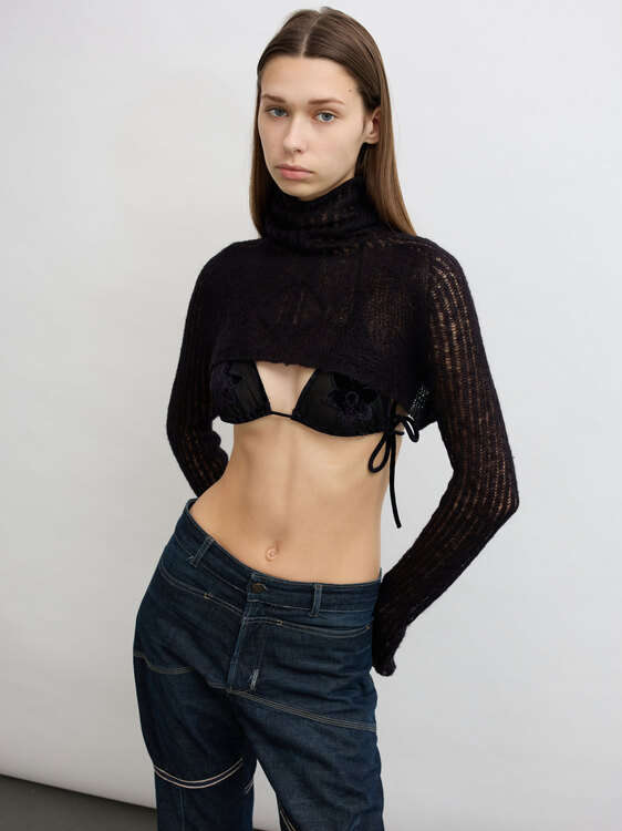 Killah Open Knit Shrug 