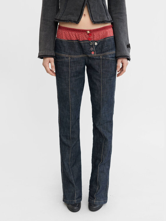 Girbaud Double Waist Jeans 