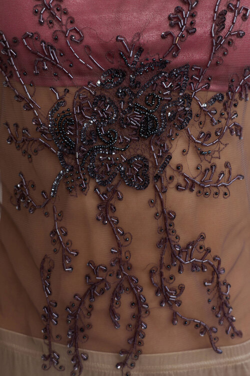 Lilac Embellished Camisole Top 