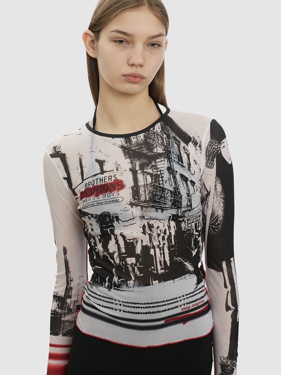 Cop Copine Mesh Top 