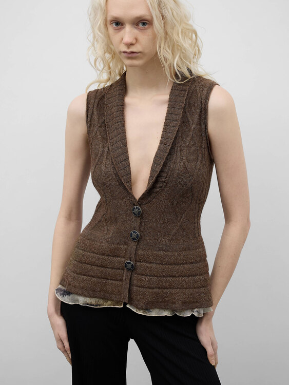 Just Cavalli Knitted Vest 