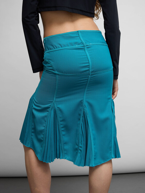 Nolita Pleated Midi Skirt 