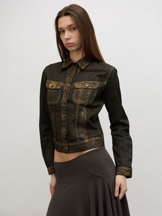 Plein Sud Gold Jacket 