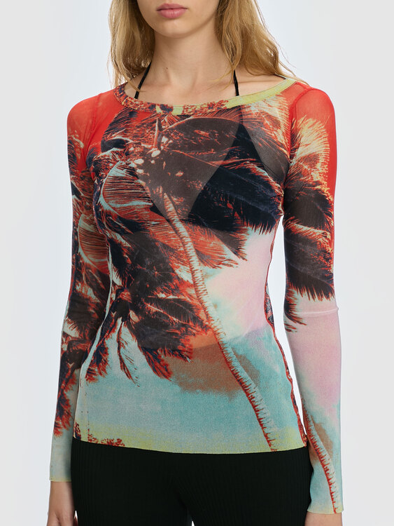 Gaultier Mesh Top 