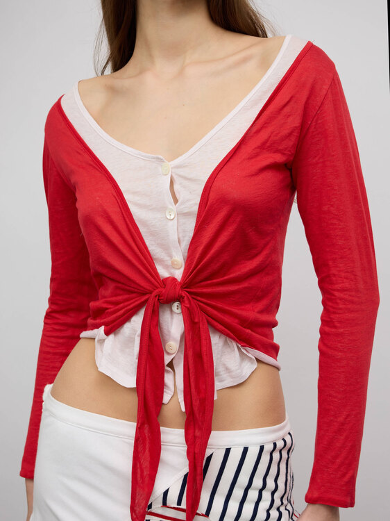 Double Layer Cardigan 