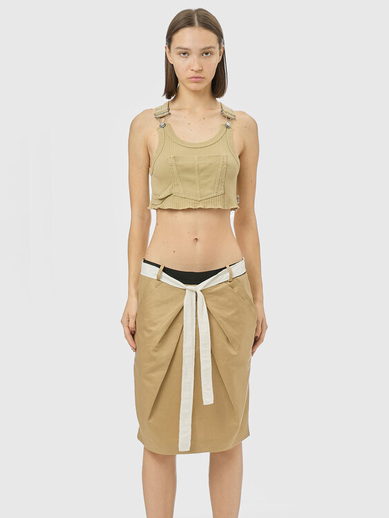 Gaultier Cropped Top 