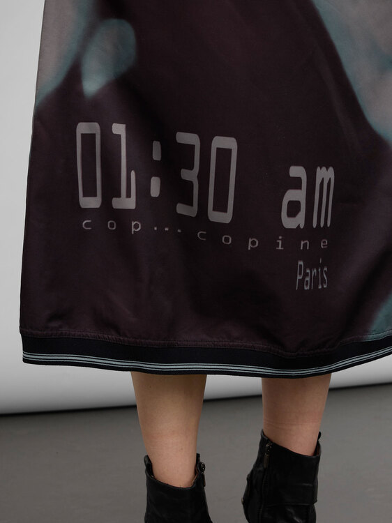 Cop Copine Nylon Maxi Dress 