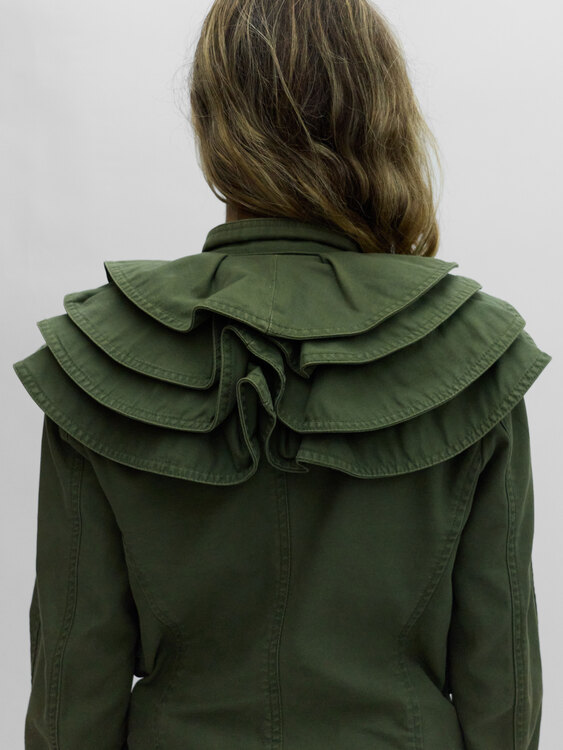 Valentino for GAP Ruffled Jacket 