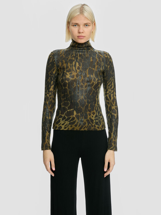 Plein Sud Animal Print Jumper 