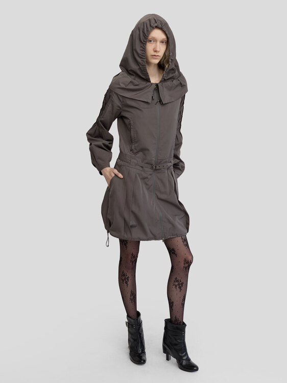 Cop Copine Grey Coat 