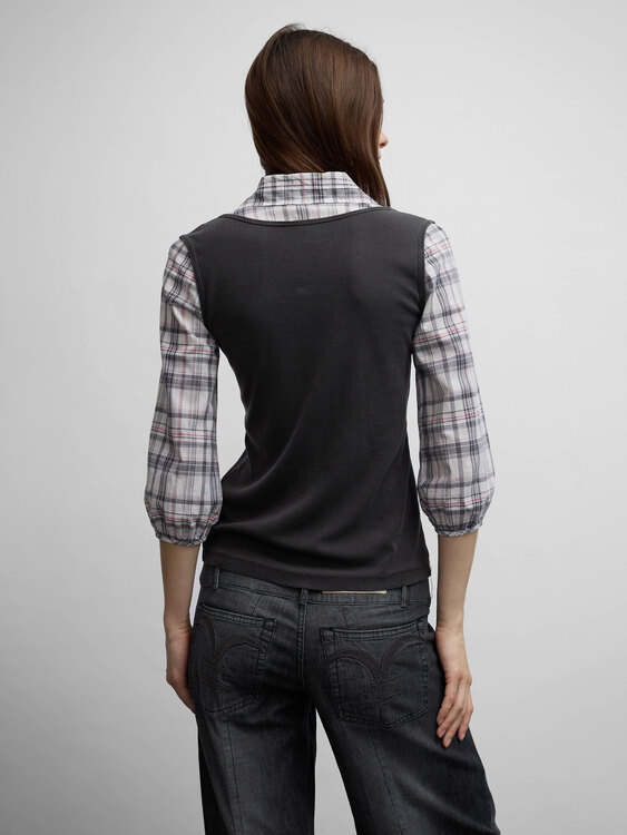 Cop Copine Integrated Vest Shirt 