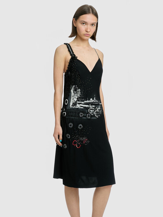 E-Play Midi Slip Dress 