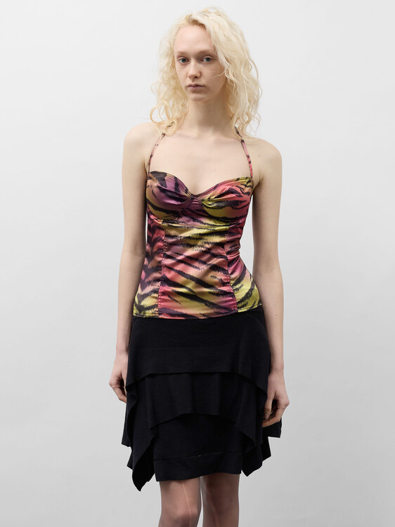 Jean Colonna Multicolour Bustier 