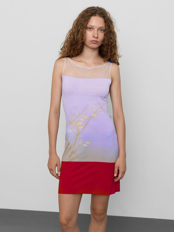 Cultura Nylon Mini Dress 