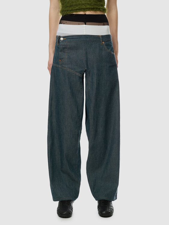 Michiko Koshino Deconstructed Jeans 