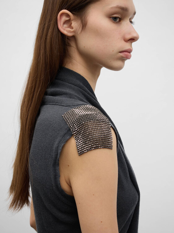 Gazebo Knitted Midi Dress 