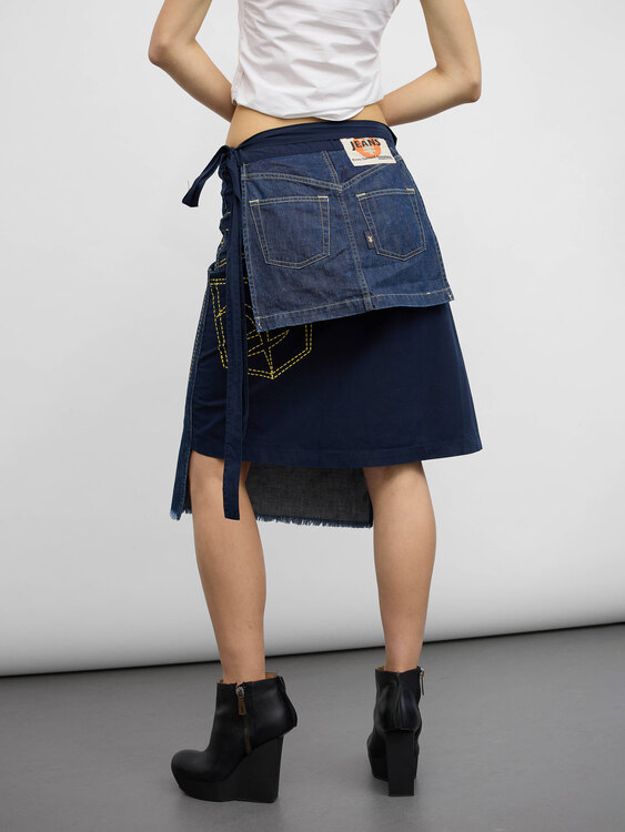 Michiko Koshino Midi Skirt 