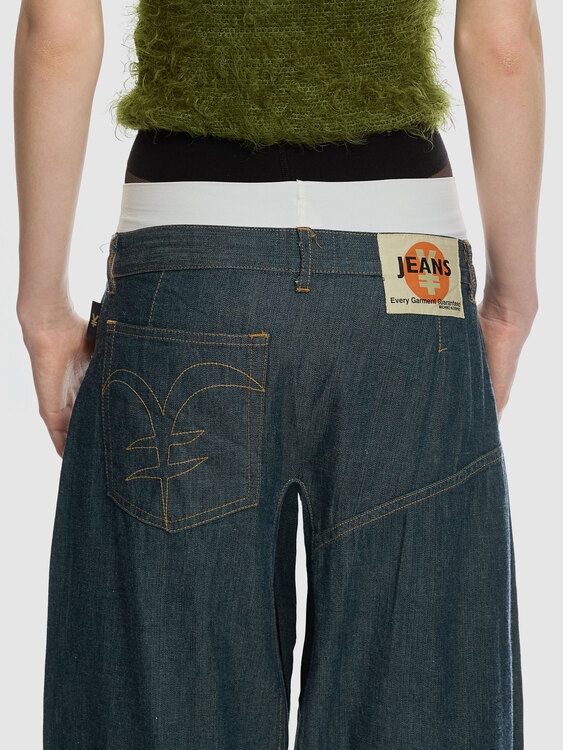 Michiko Koshino Deconstructed Jeans 
