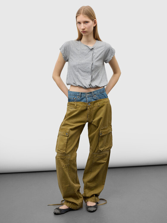 Michiko Koshino Cargo Trousers 