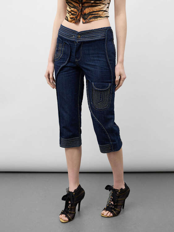 Tsumori Chisato Denim Capris 