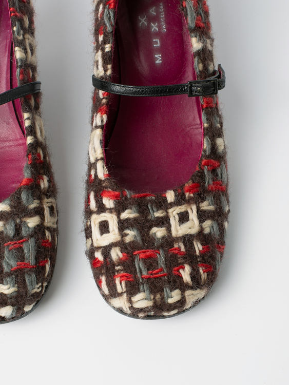 Muxart Bouclé Heels 