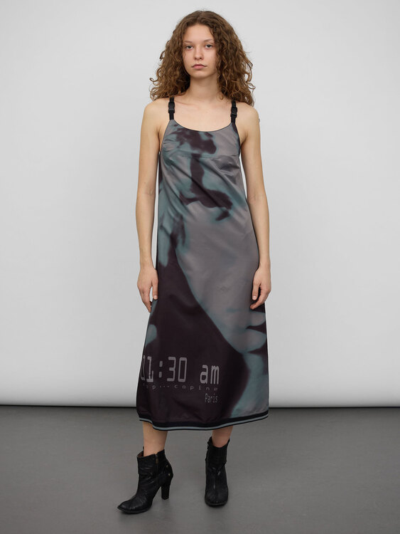 Cop Copine Nylon Maxi Dress 