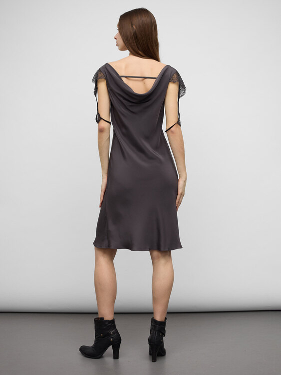 Ann-Sofie Back Silk Mini Dress 