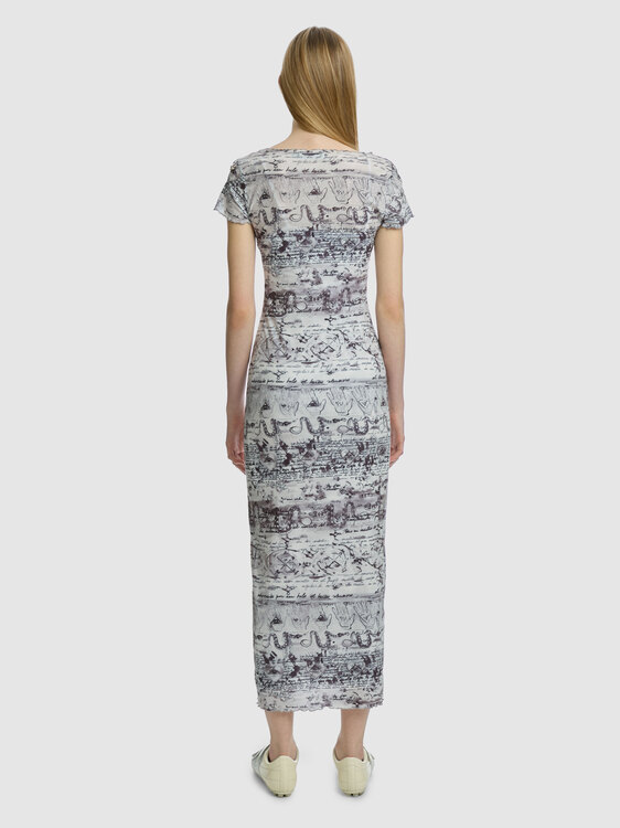 Short Sleeve Maxi Dress 