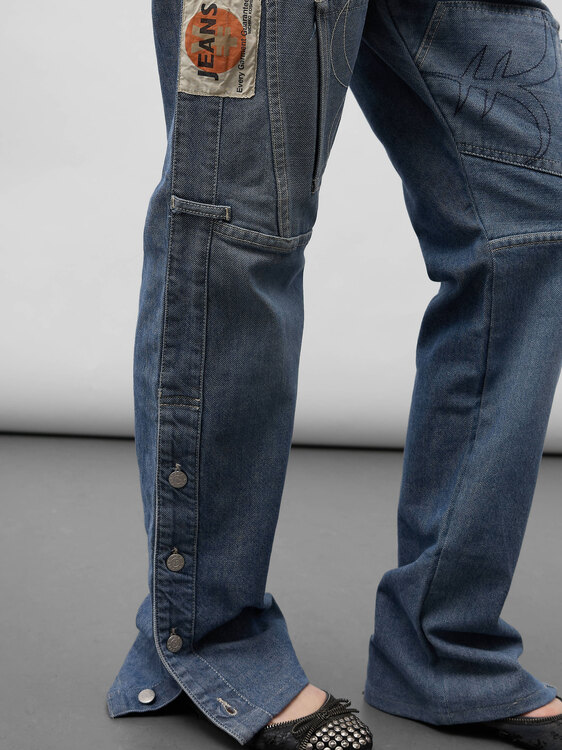 Michiko Koshino Deconstructed Jeans 