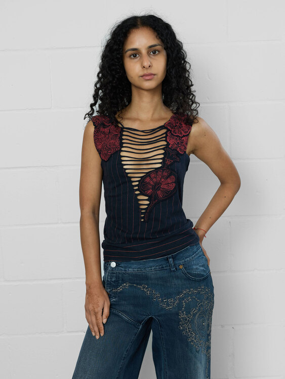 Diesel Slashed Effect Top 
