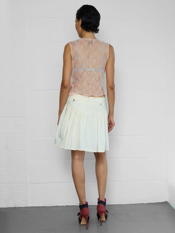 Exte Pleated Skirt 