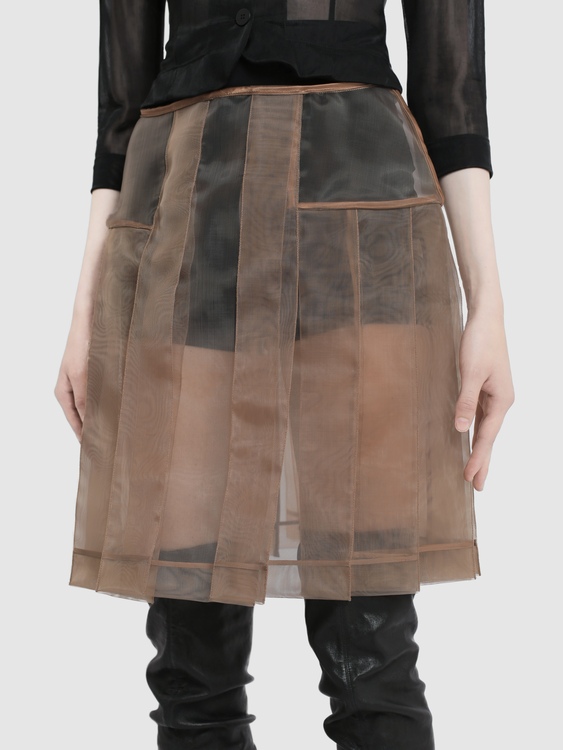 Miu Miu Crinoline Mesh Skirt 