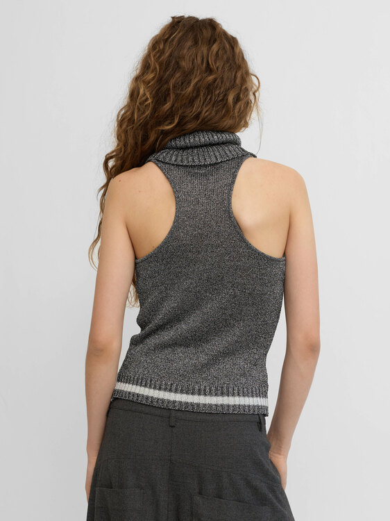 Killah Metallic Knit Top 