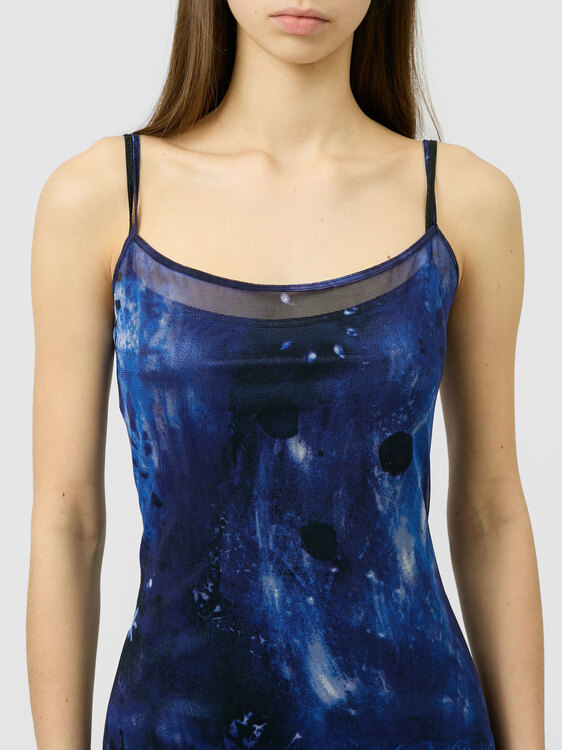 Plein Sud Galaxy Print Dress 