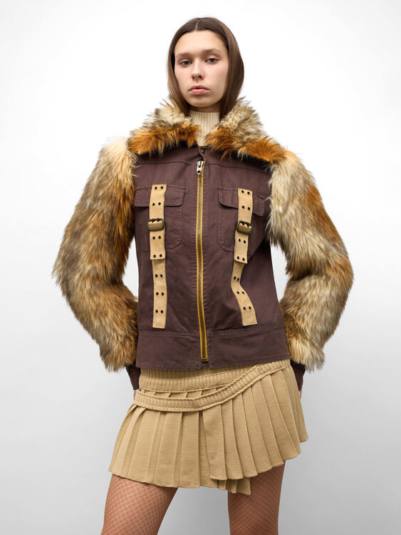 Nolita Faux Fur Jacket 