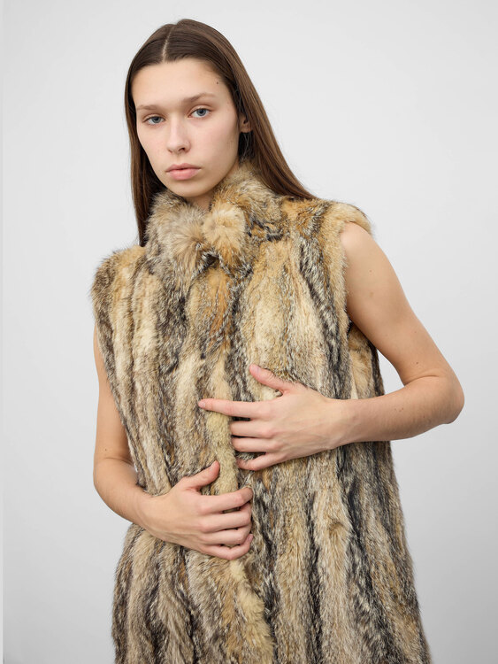 Galliano Fur Vest 