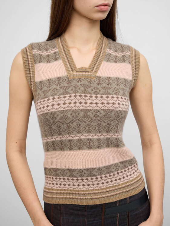 Galliano Knitted Vest 