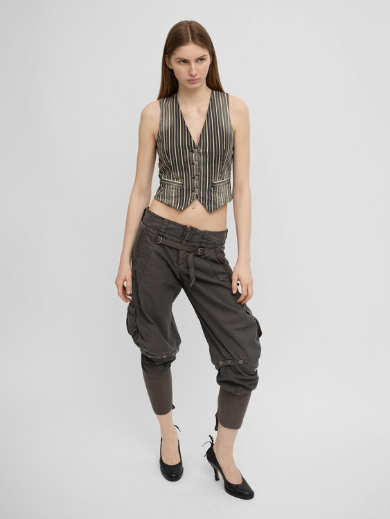 Miss Sixty Striped Waistcoat 