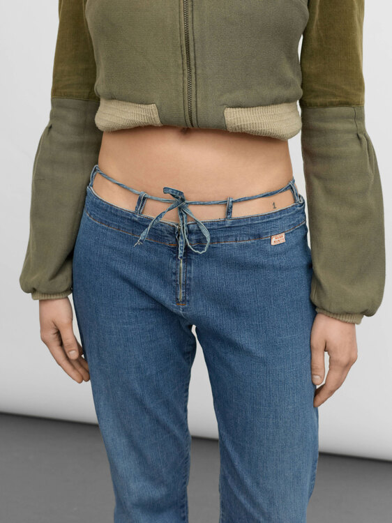 Miss Sixty Cutout Waist Jeans 