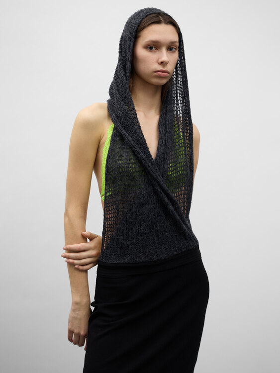 Sarah Pacini Backless Midi Dress 