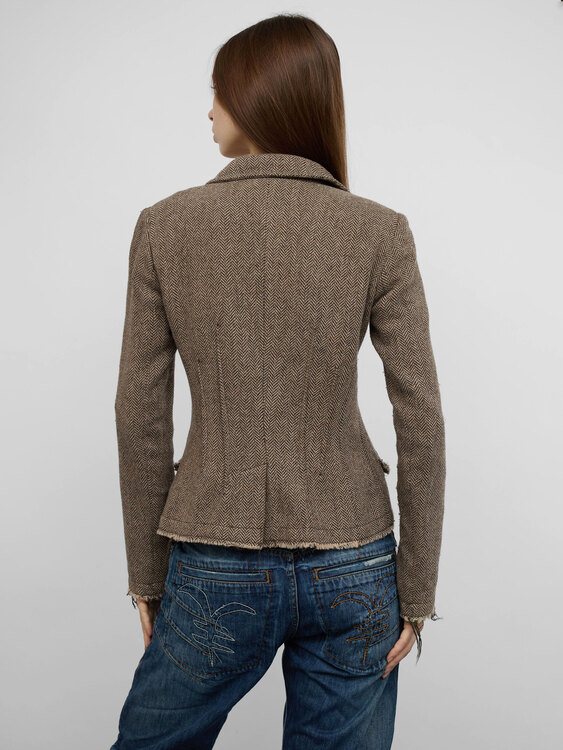 Miss Sixty Raw-Edge Jacket 