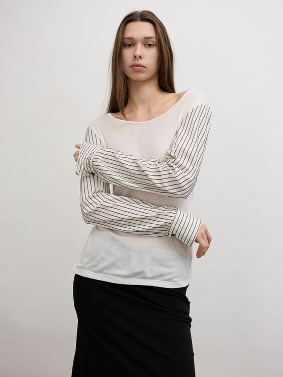 Cop Copine Knit Pullover Shirt 