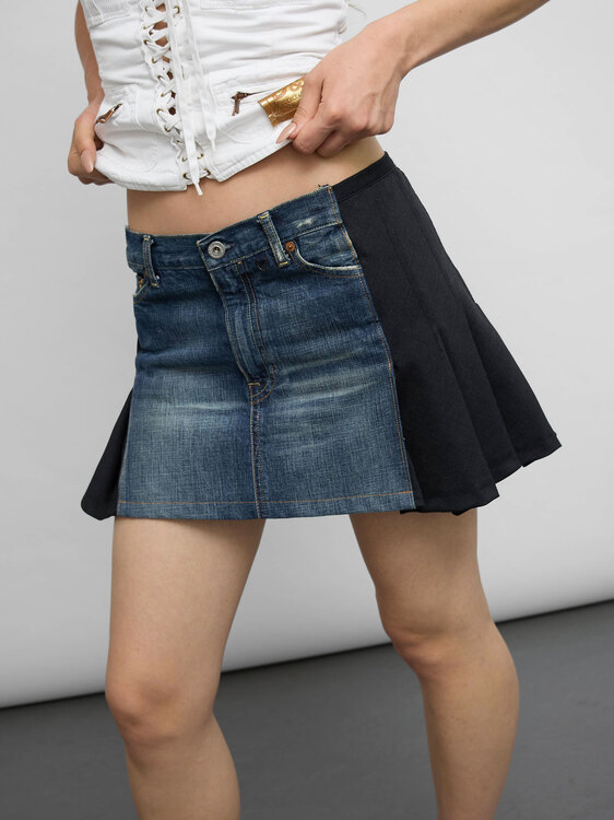 Nolita Pleated Mini Skirt 
