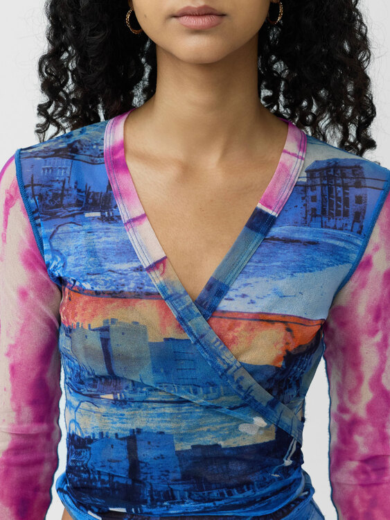 Gaultier Mesh Cardigan 